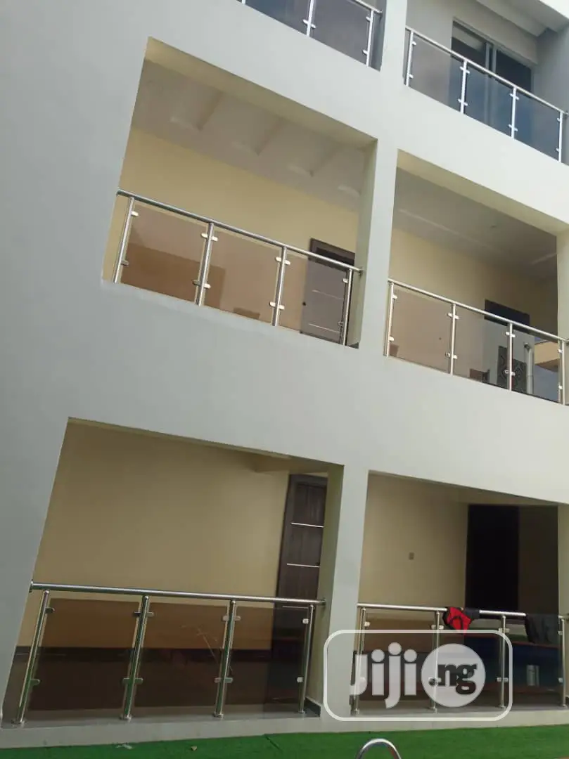 Stainless Glass Railings.