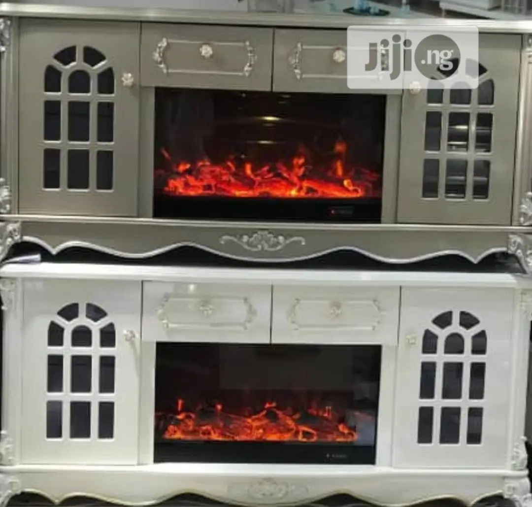 Original Executive Imported Fire Plate TV Stand