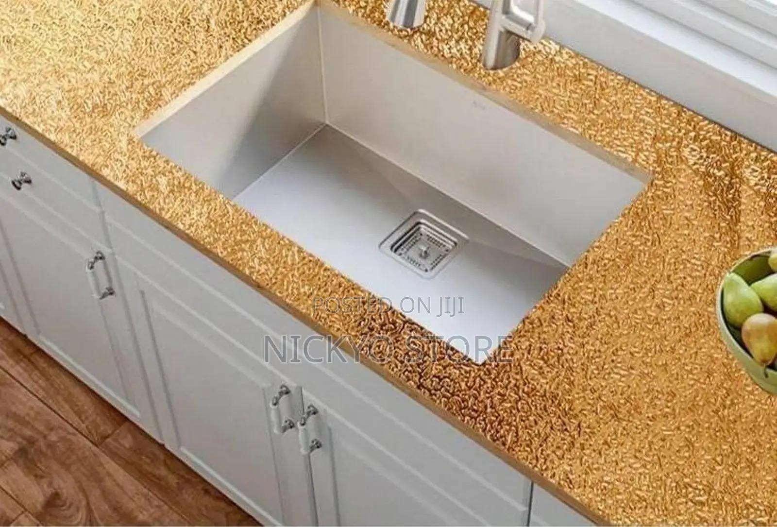 60cm by 300cm Oil Proof Aluminum Kitchen Sticker