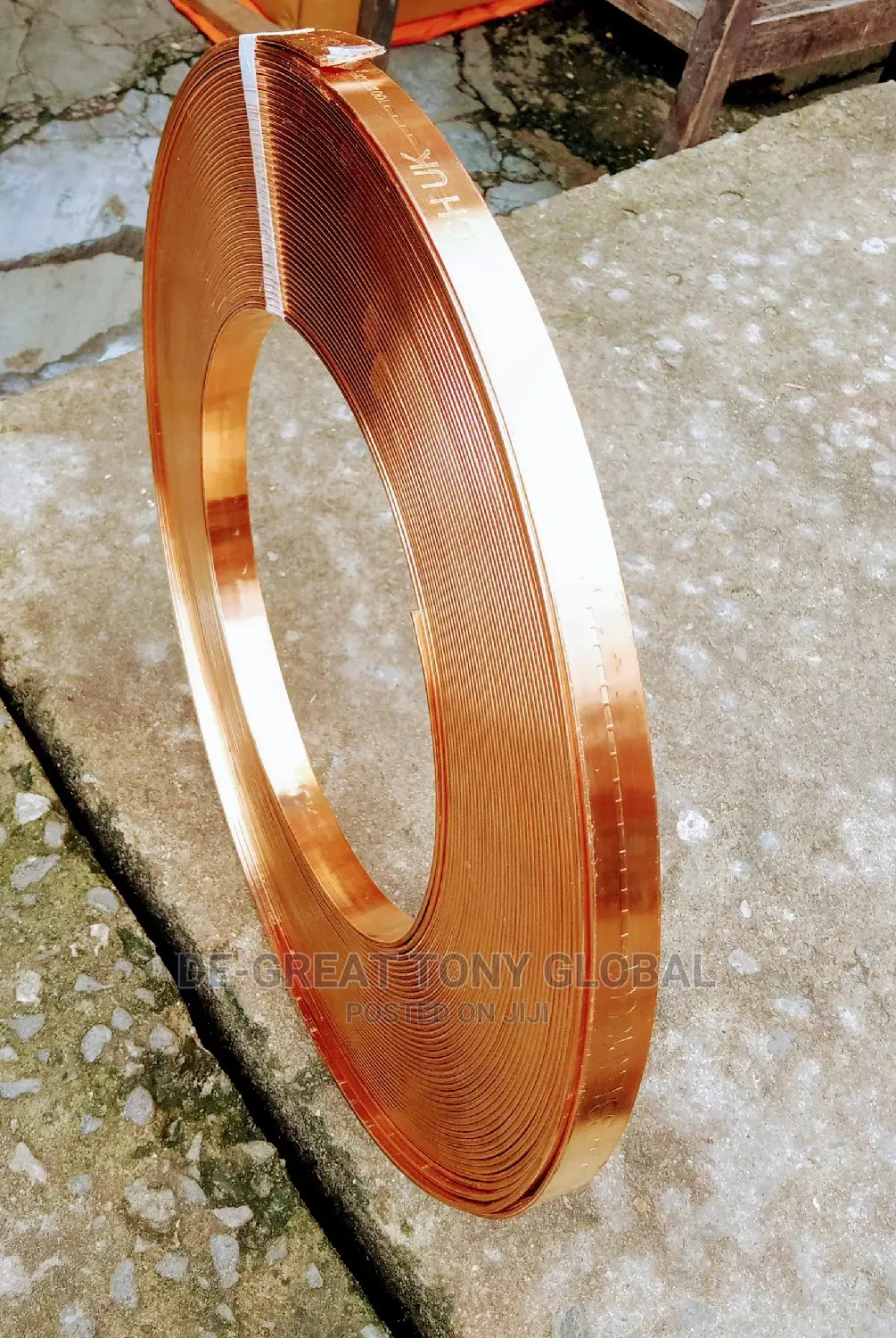 25mm Copper Earth Tape