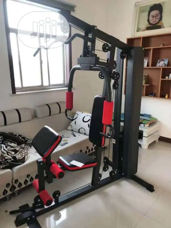 Multi Station Gym With Protective Cover