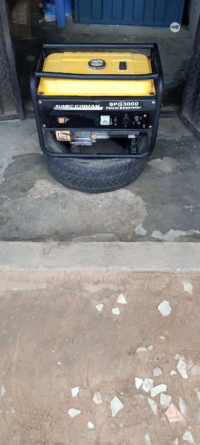 Fairly Used 2.8KVA SUMEC FIRMAN SPG3000 Big Gen + D Receipt