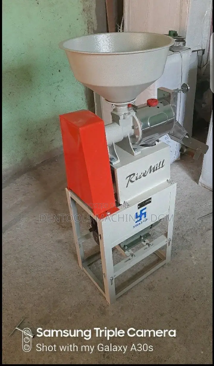 Industrial Rice Milling Machine 1000kg Per Hour (1 Ton)