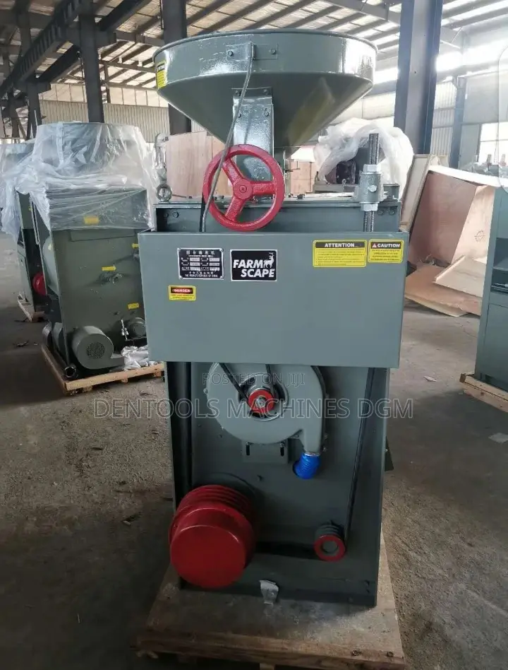 Industrial Rice Milling Machine 1000kg Per Hour (1 Ton)