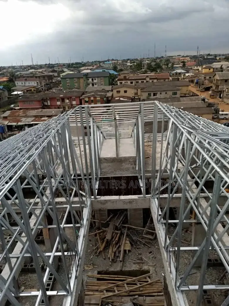 Ultra Light Steel Trusses Roofing In Lekki Lagos