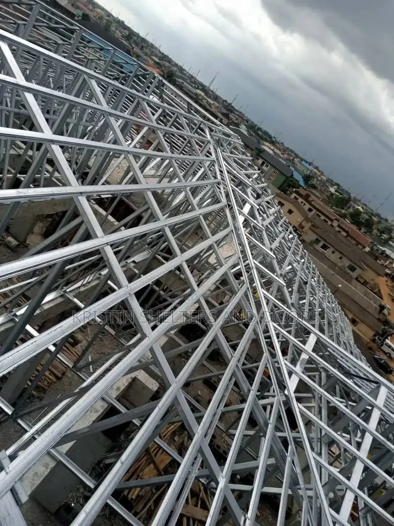 Ultra Light Steel Trusses Roofing In Lekki Lagos