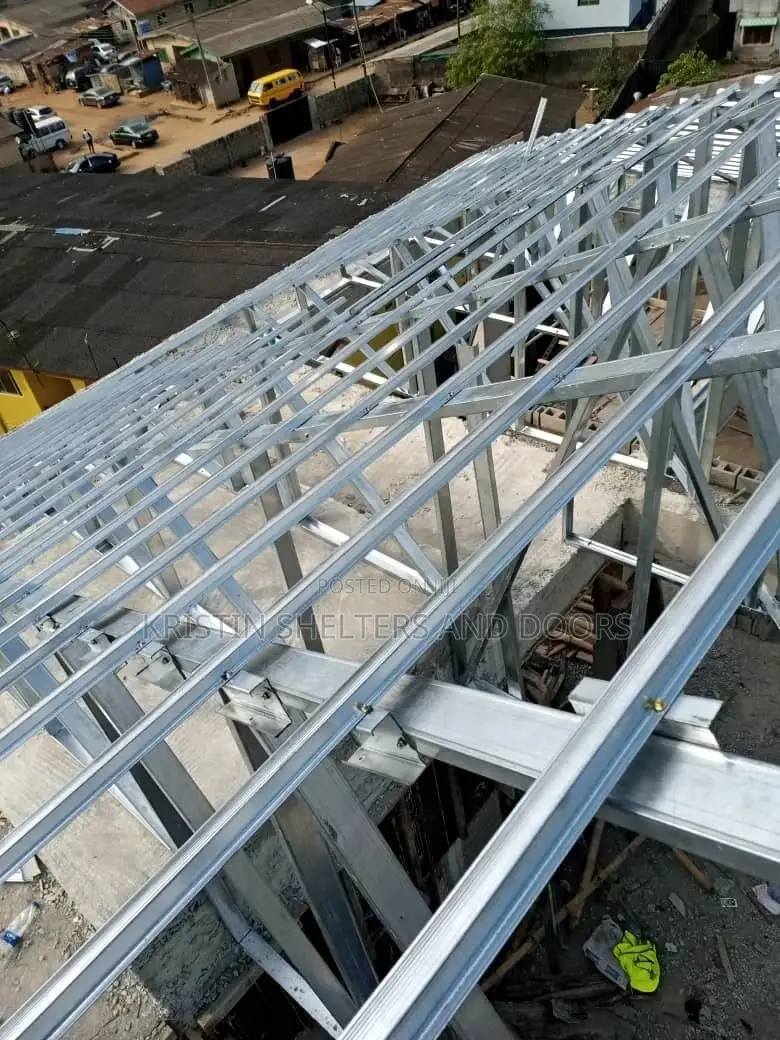 Ultra Light Steel Trusses Roofing In Lekki Lagos
