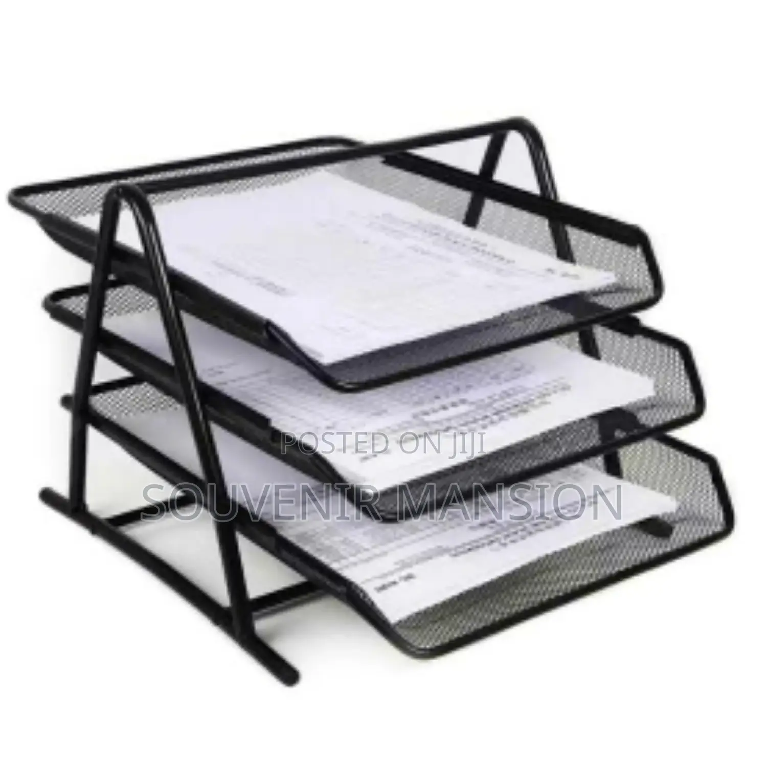 3 Tiers Document Tray ( Black )
