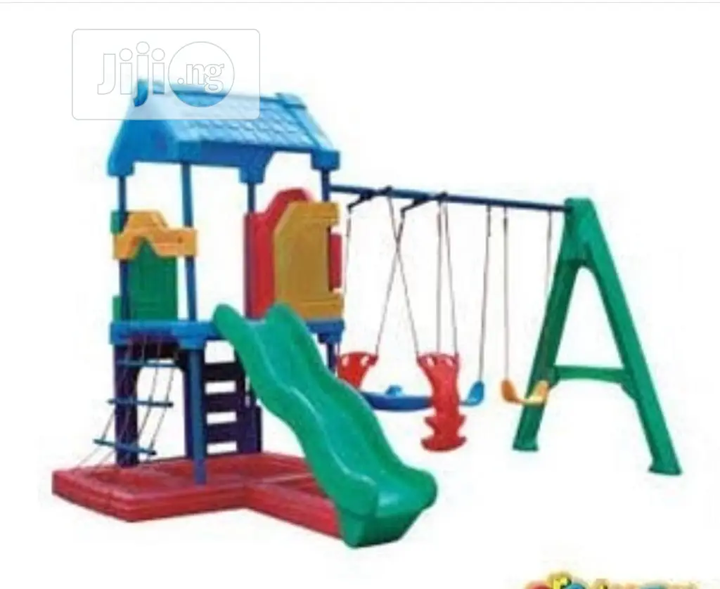 Playground Equipment With Swing And Glider