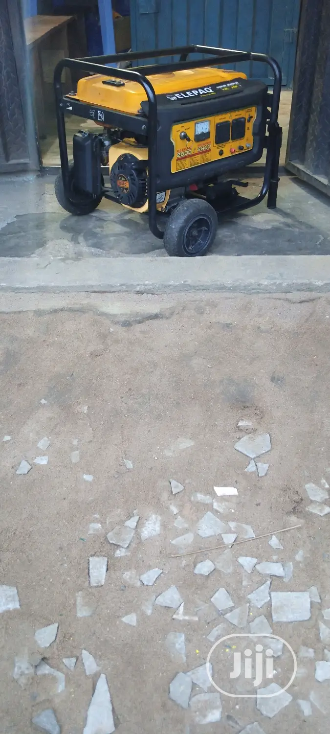 Fairly Used 2.8KVA ELEPAQ SPG3000E2 Generator With Receipt