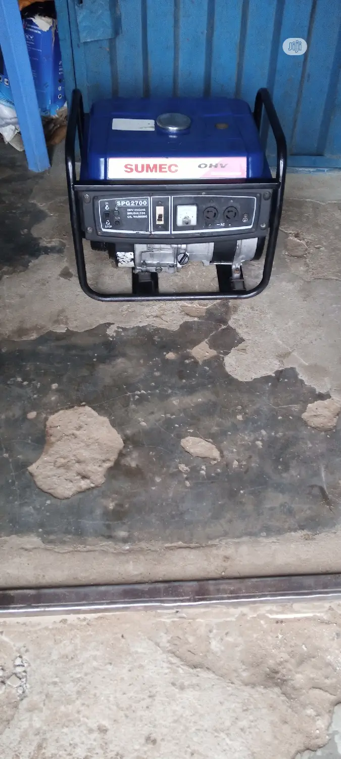 Fairly Used 3KVA SUMEC FIRMAN SPG2700 Japan Model Generator