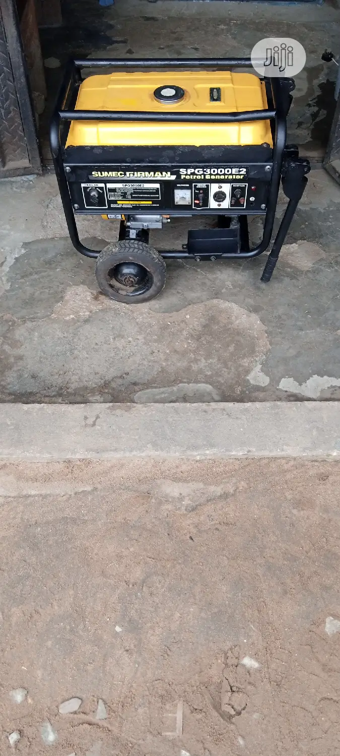 Very Sound 2.8KVA SUMEC FIRMAN SPG3000E2 Generator + Receipt