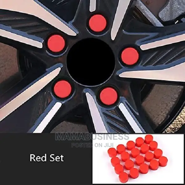 20pcs Universal Silica Gel Car Wheel Nut Protection Cover-Re