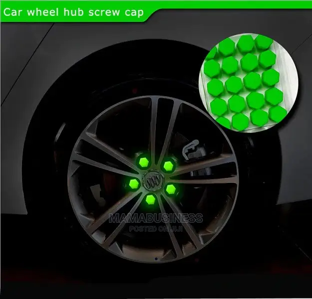 20pcs Universal Silica Gel Car Wheel Nut Protection Cover-Gr