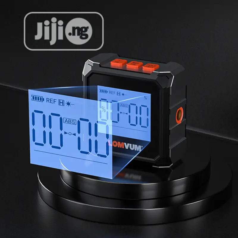 Lomvum Digital Inclinometer With Inbuilt Chargeable Battery