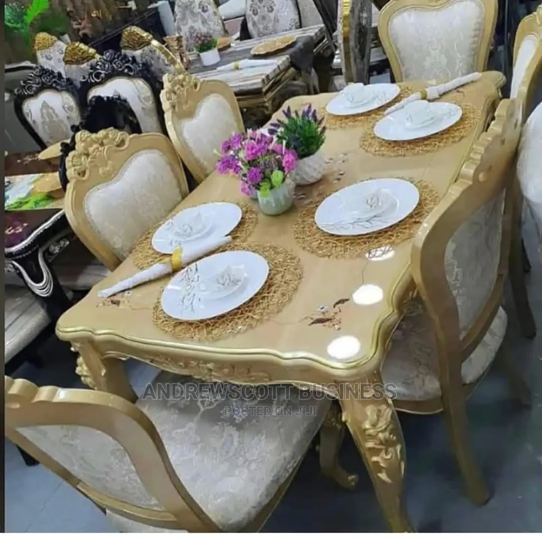 Gold Royal Sofa Sets by 6 Seaters