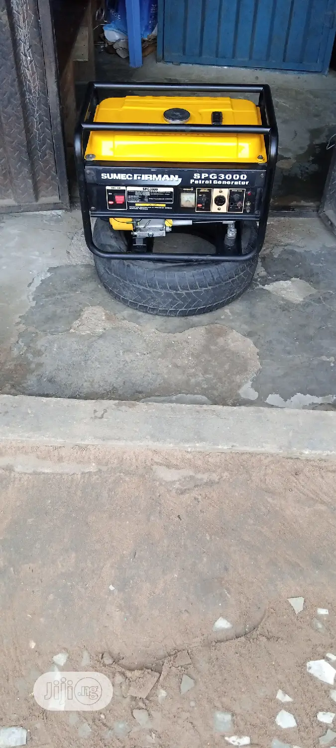 Fairly Used 2.8KVA SUMEC FIRMAN SPG3000 100%Coppercoil Gen