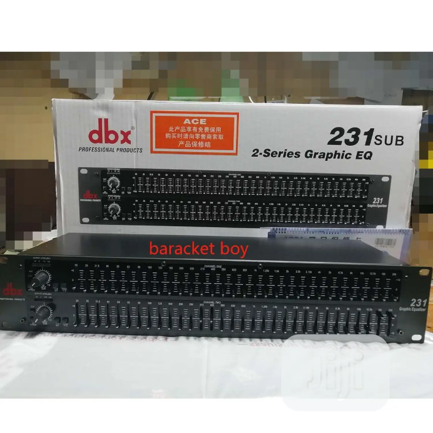 Dbx 231sub 2-series Graphic Equalizer