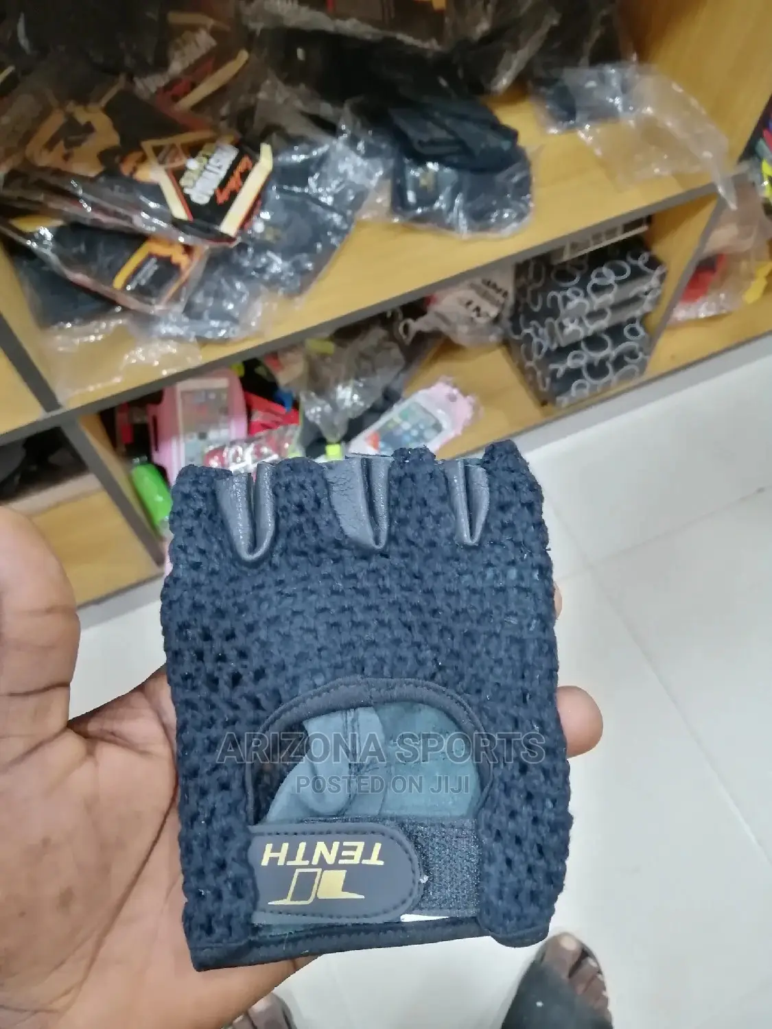 Leather Gym Gloves