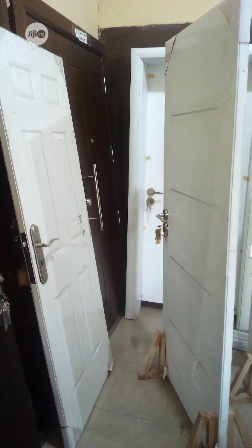 White Interio American Steel Door