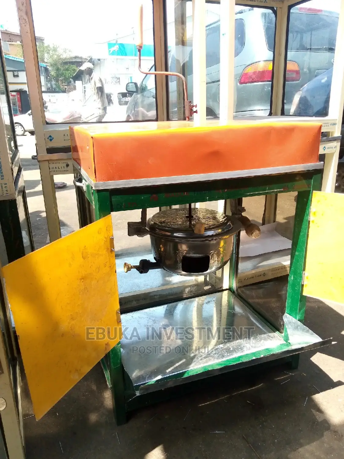 Gas Popcorn Machine In Showglass 7