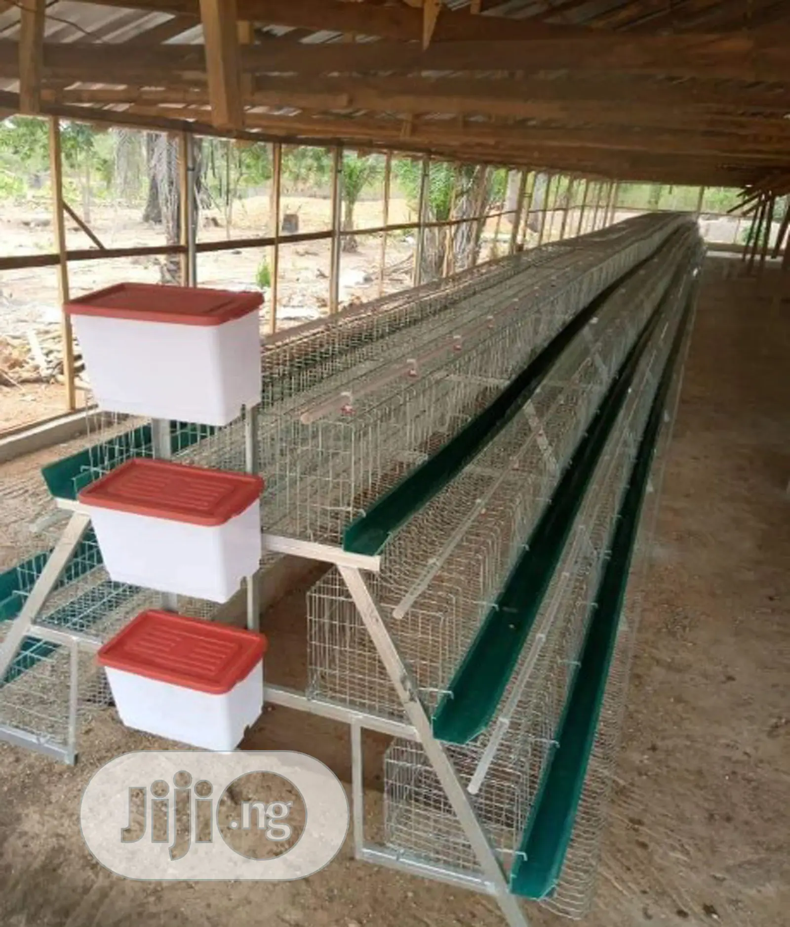Imported Poultry Cages For 96 Birds