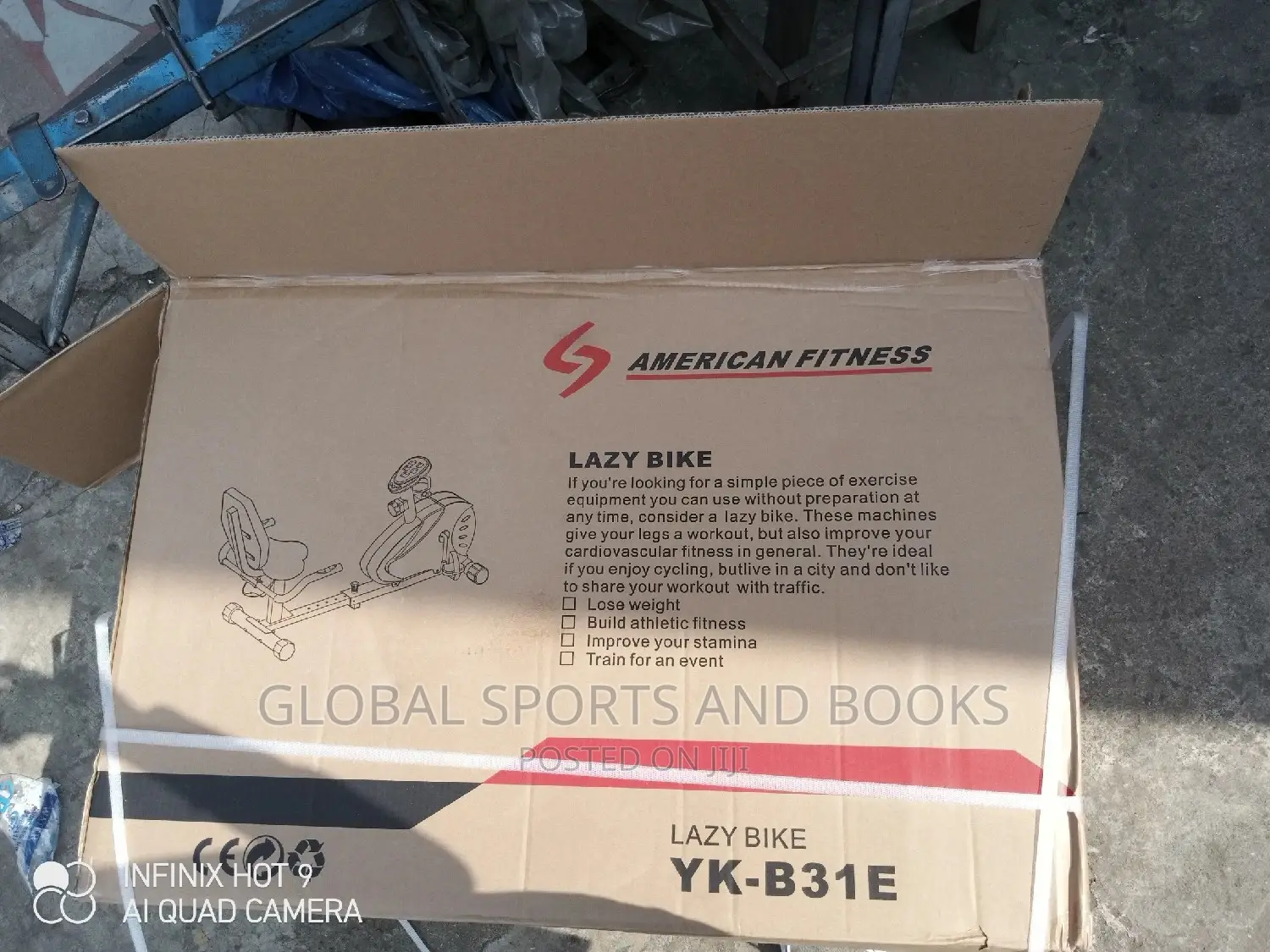 Lazy Bike Or Recumbent Bike