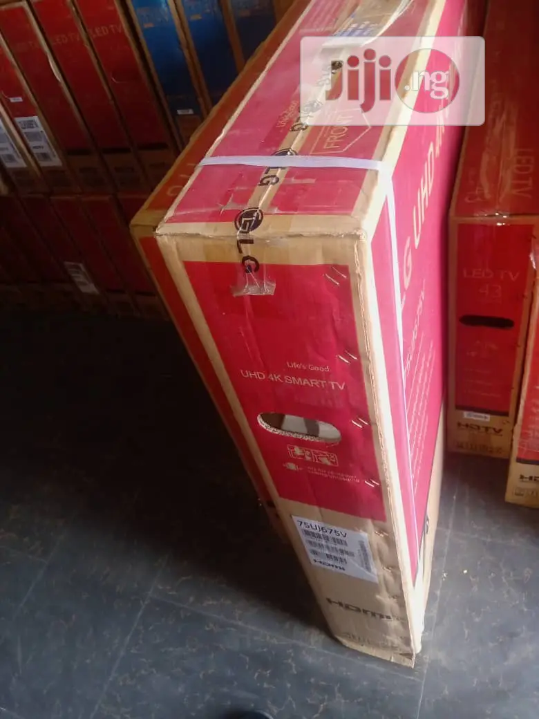 A Brand New 75inches L.G Smart Is Available for Good Price.
