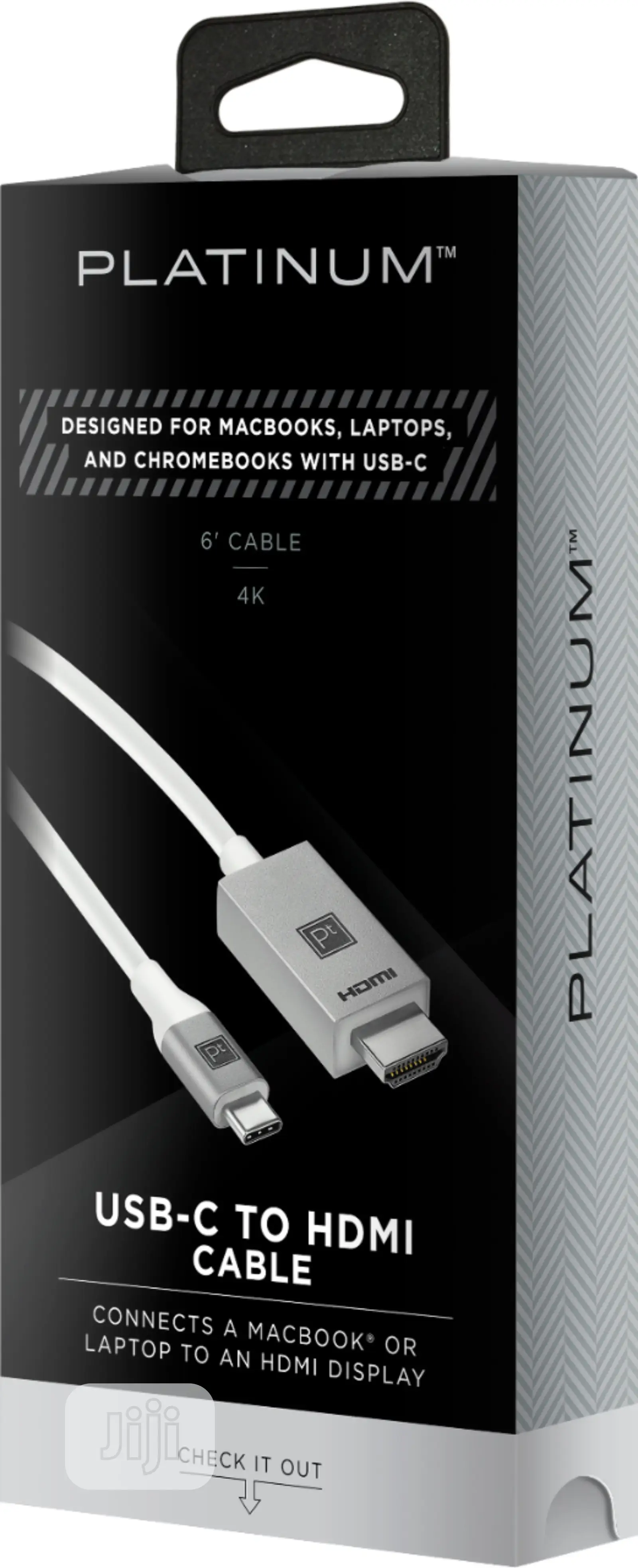 Platinum - 6 Feet USB-C to HDMI Cable for Macbook