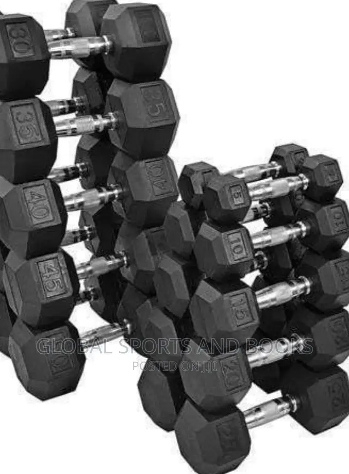 6kg Hex Dumbbell
