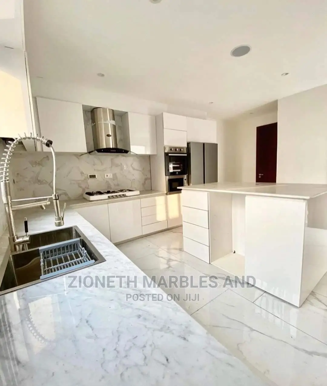 White Marbles and Granite