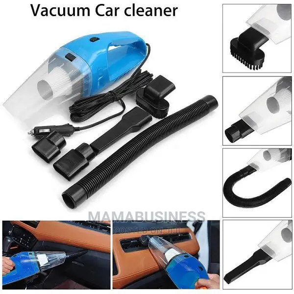 DC12V 120W Super Suction Handheld Vacuum Cleaner - Blue