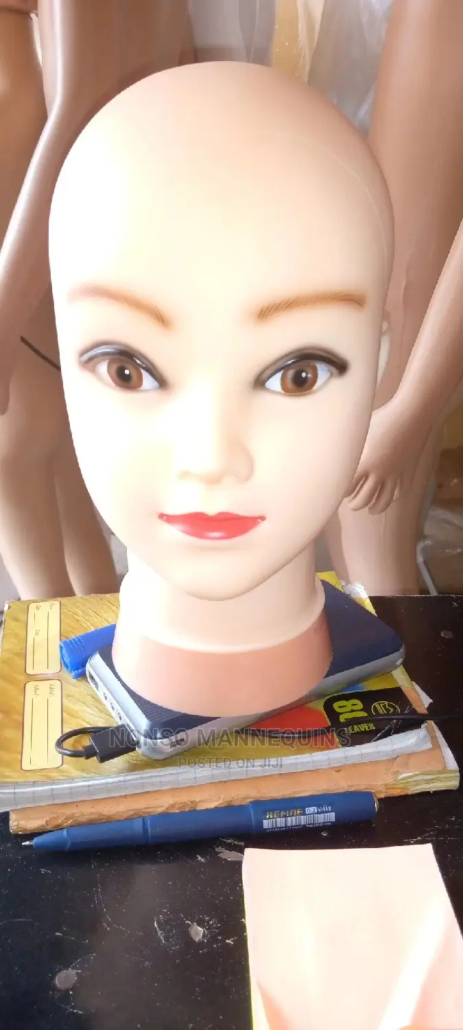 Mannequin Heads for Turbans, Wigs Etc