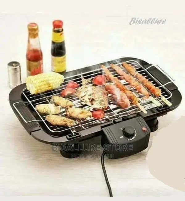 Electric Outdoor and Indoor Barbecue Grill