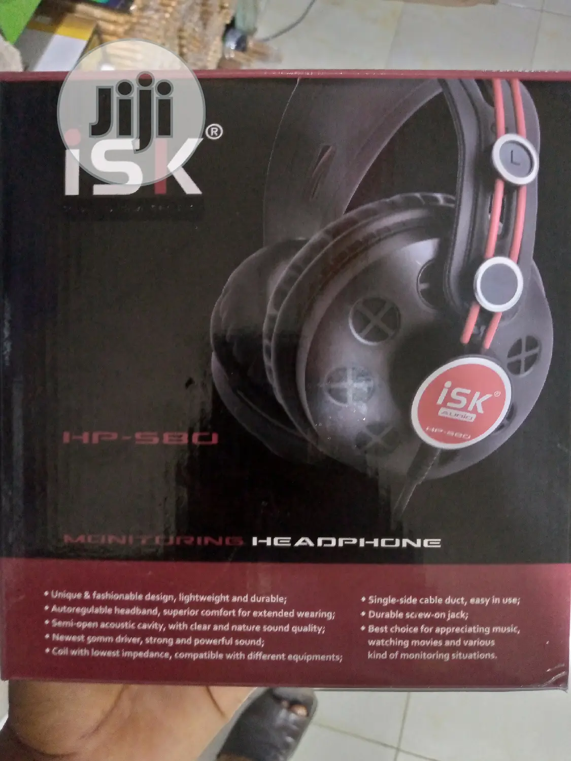 Isk Hp-580 Studio Headphone