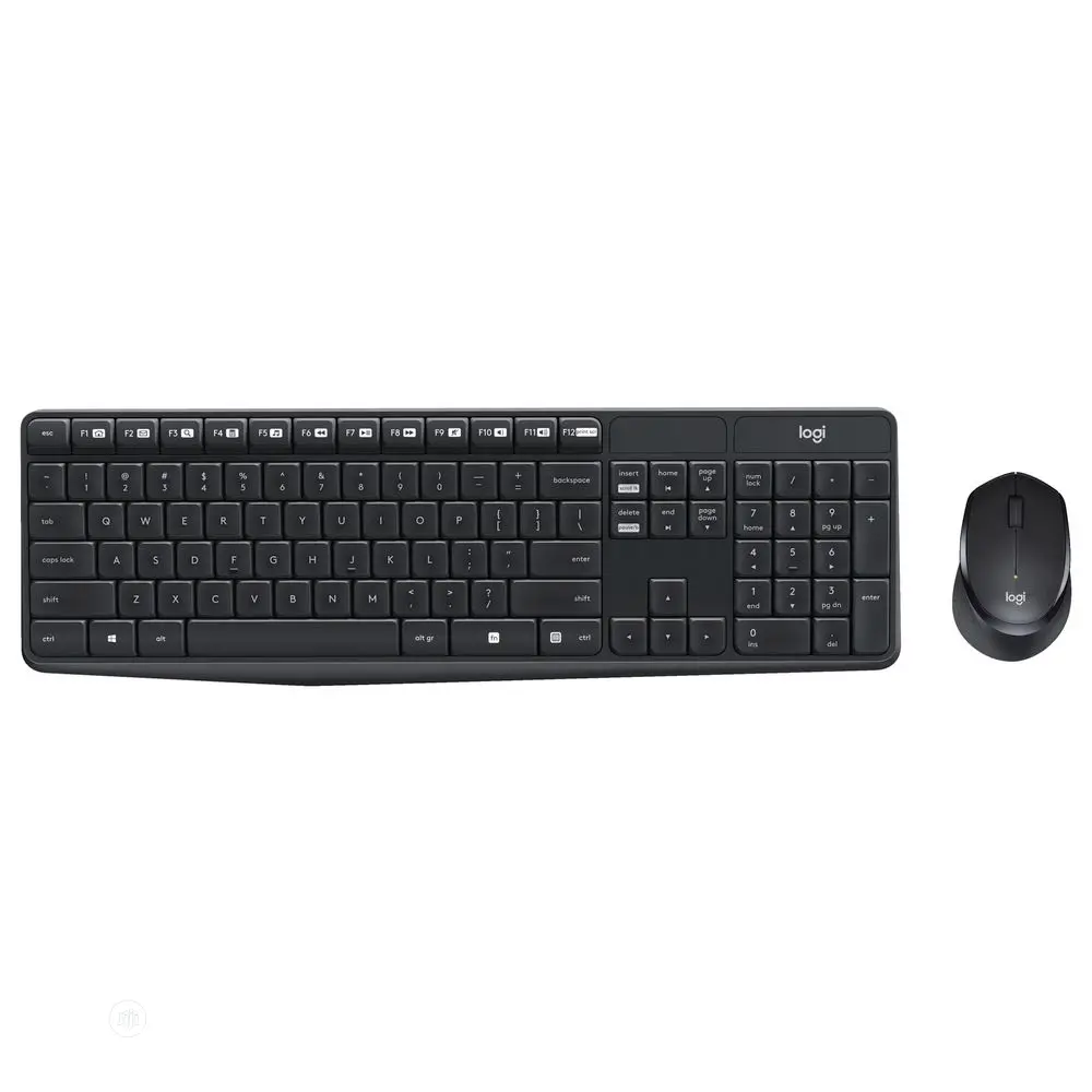 Logitech MK315 Quiet Wireless Keyboard and Mouse Combo