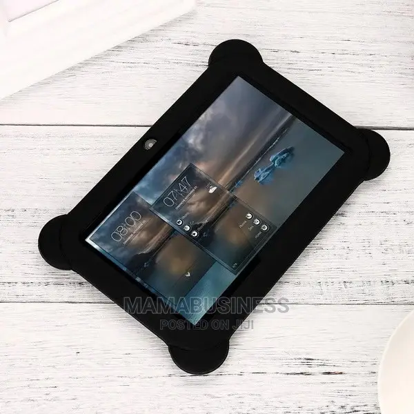 7inches Tablet Silicone Gel Protective Curve Edge Case Cover