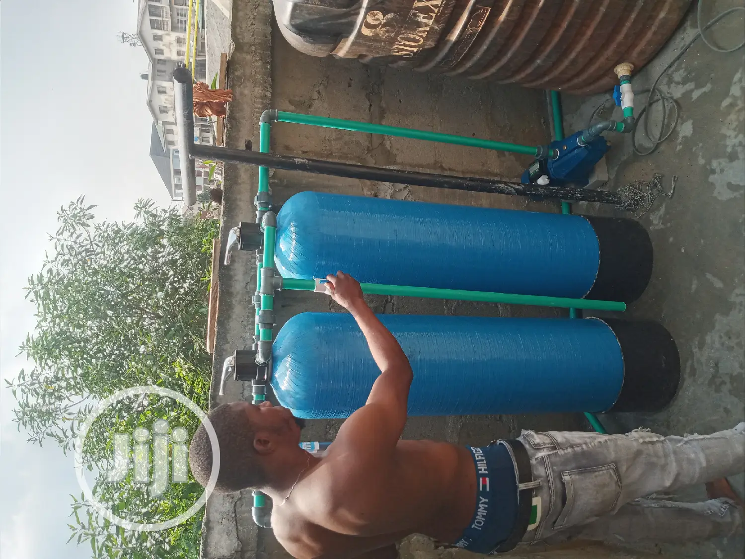 Water Treatment Plant Fiber Glass 13inches