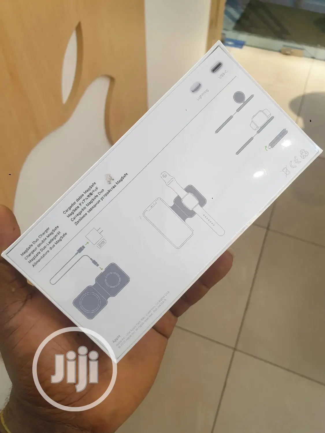 Apple Magsafe Dou Charger for iPhone 11/12 Pro/Apple Watch