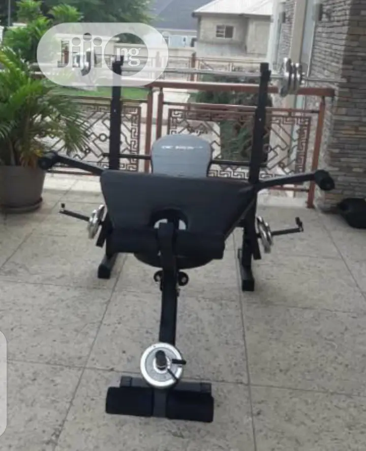 Weight Bench With 50kg Weights