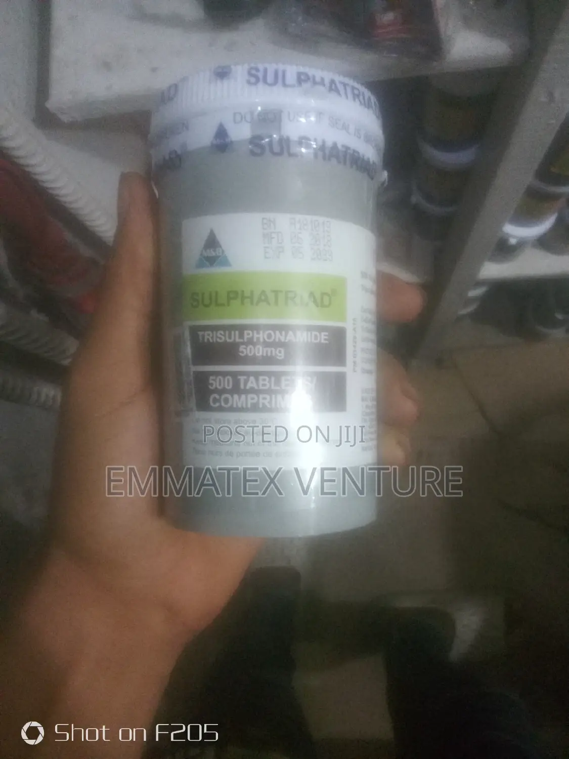 Sulphatriad 500 Tablets (M B)