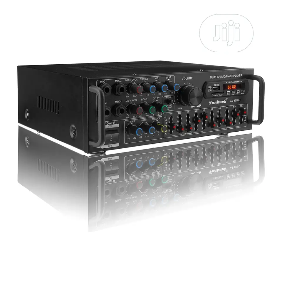 Surround Sound Amplifier With Bluetooth and USB