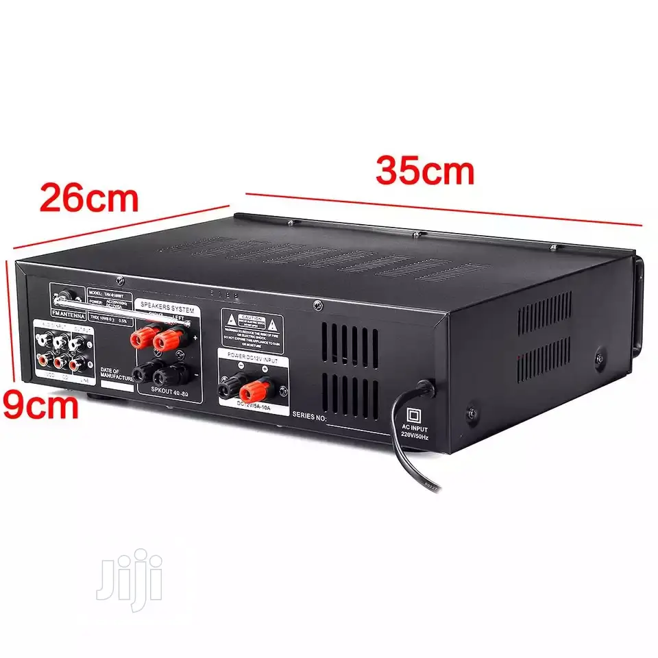 Audio Amp With Bluetooth,USB And Remote Control