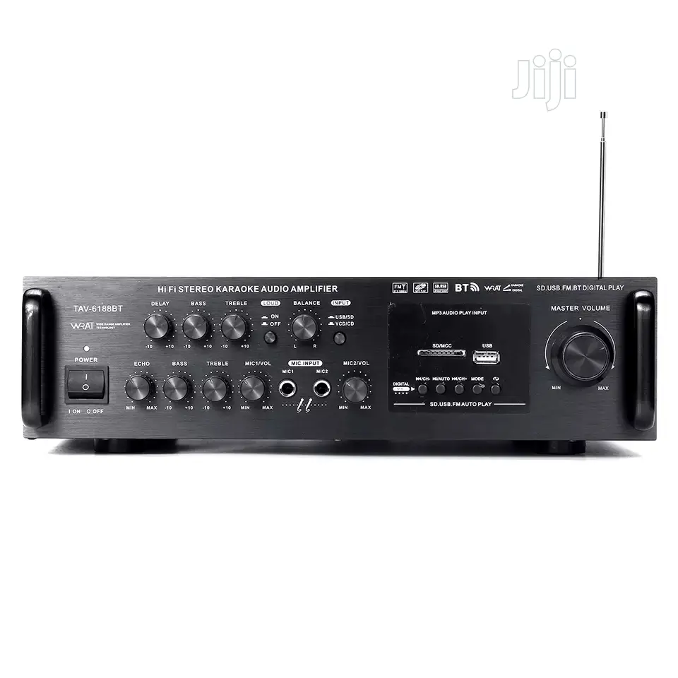 Audio Amp With Bluetooth,USB And Remote Control