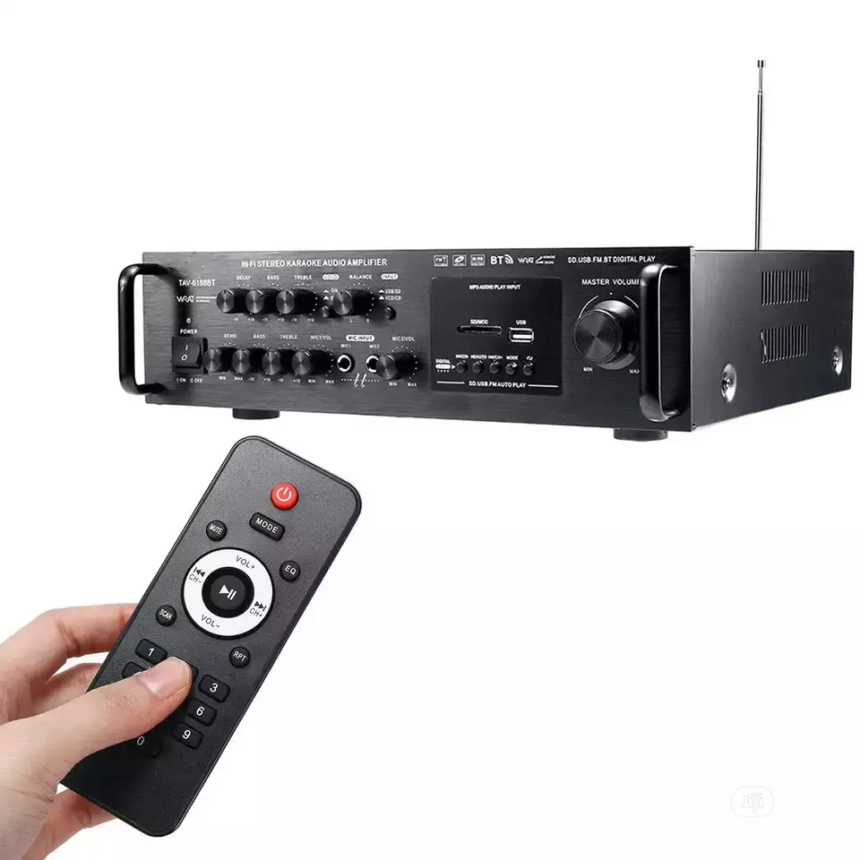 Audio Amp With Bluetooth,USB And Remote Control