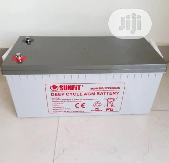 12v200ah Sunfit Deep Cycle Lead Acid Battery