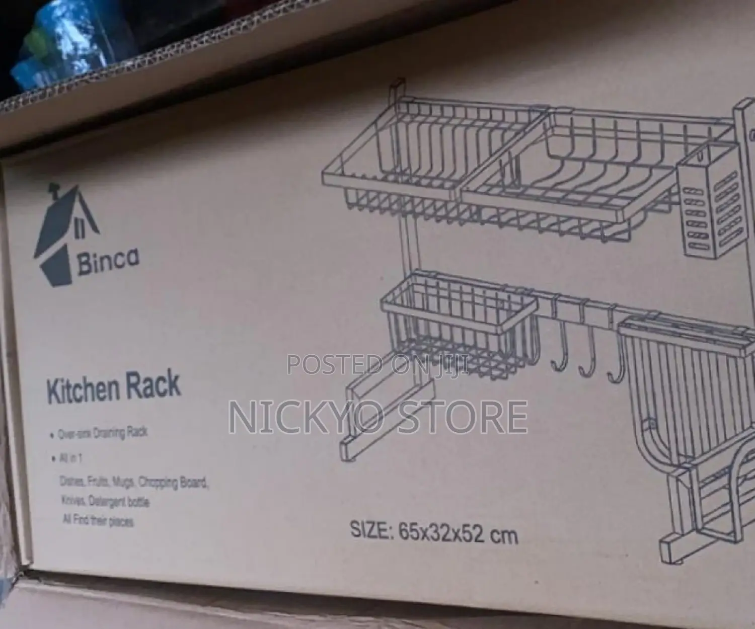 Above the Sink Draining Kitchen Rack