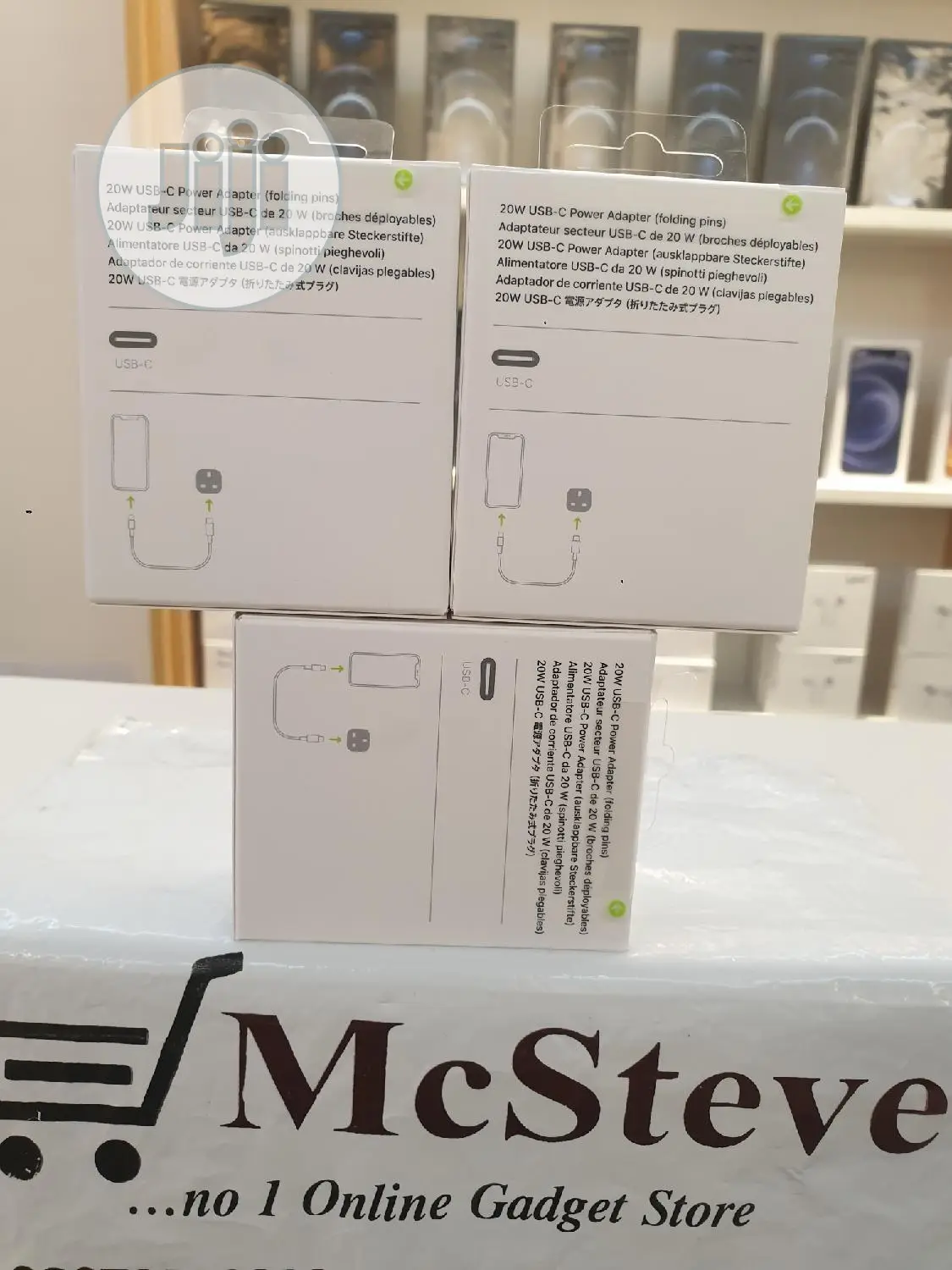 Apple 20W USB-C Power Adapter 100% Original Quality