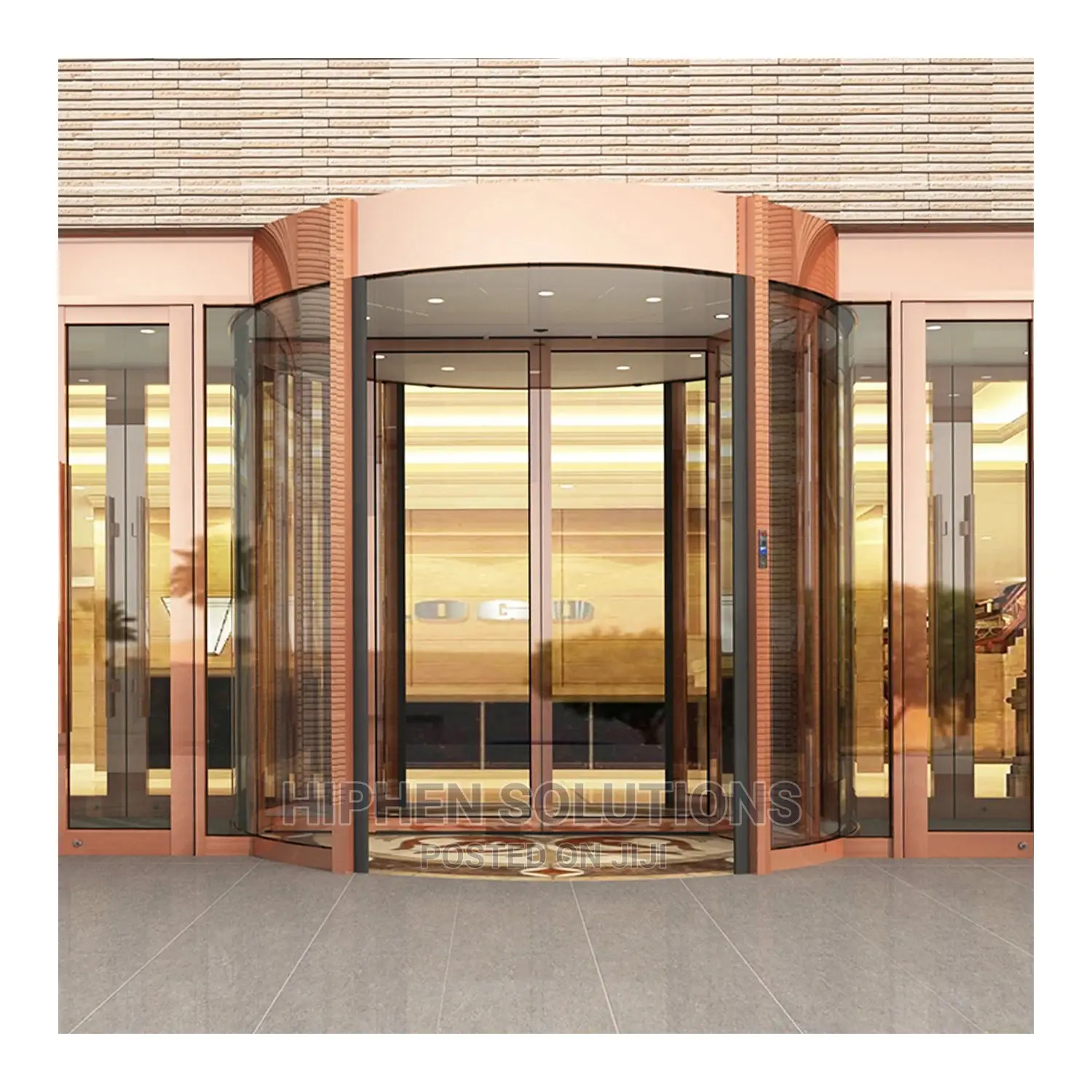 Top Quality Three Wing Automatic Revolving Door