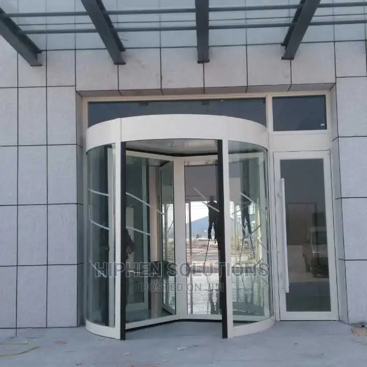 Automatic Glass Motor Revolving Doors System